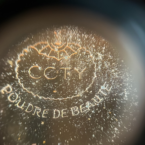 Vintage Coty Makeup Compact Goldtone Powder - Picture 6 of 6